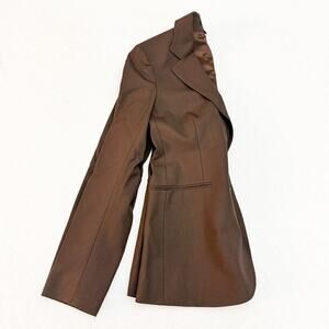 Theory Rory Tailor Brown Two Button Blazer Size 00